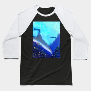 Under Sea Life Baseball T-Shirt